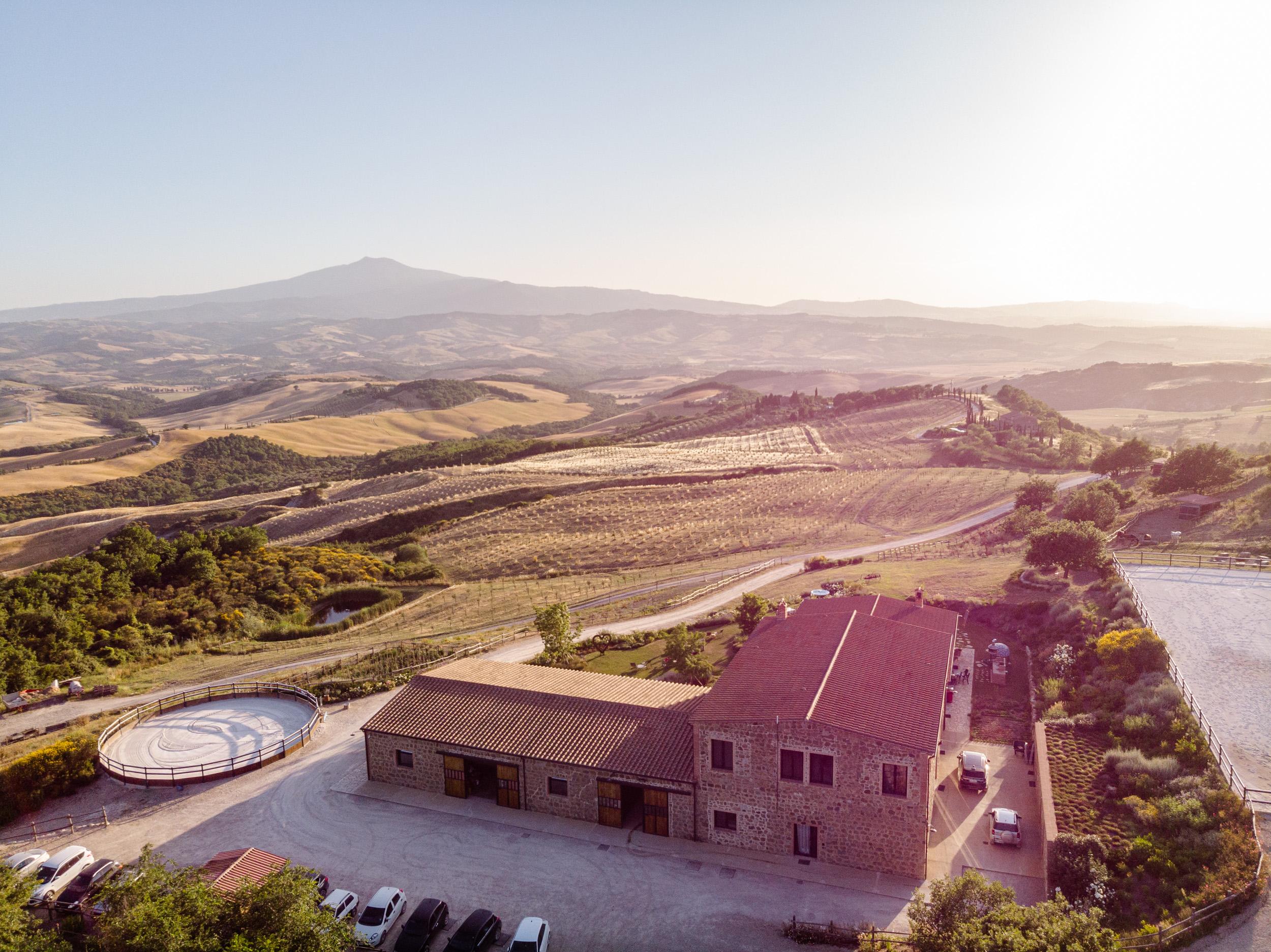 Podere Val D'Orcia - Tuscany Equestrian Sarteano Exterior photo
